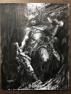 Conan The Barbarian RAFAEL KAYANAN Amazing ORIGINAL ART