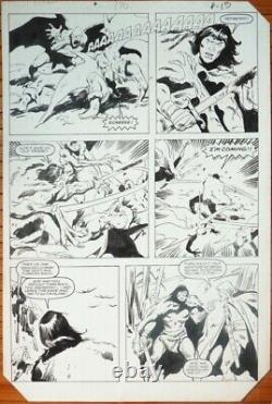 Conan the Barbarian #170 page 15 by John Buscema and Bob Camp