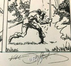 Conan the Barbarian Original Art Page Marvel Issue #198 Pg #9 Semeiks Art