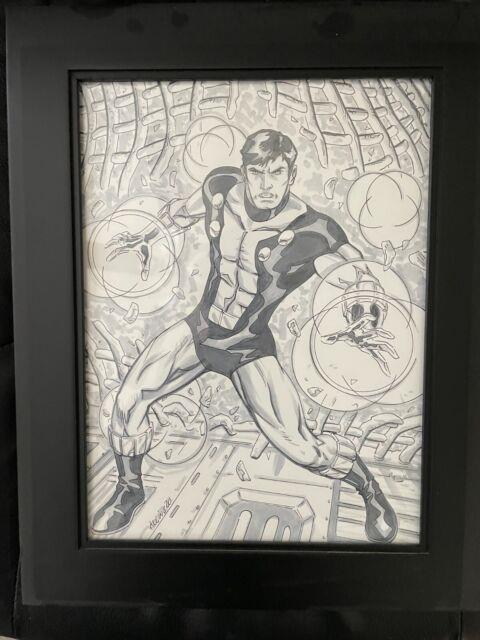 Cosmic Boy Dc Legion Of Superheroes Original Commission Art By Scott Kolins