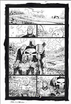 Cosmic Ghost Rider Dylan Burnett #4 Page 6 Original Art Thanos Marvel Comics
