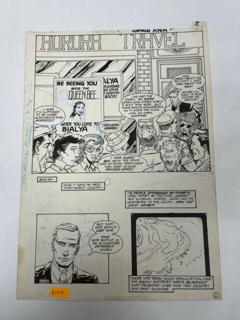 Cullins Captain Atom Annual 2 Pg 2 Third Queen Bee 2 Appearnce