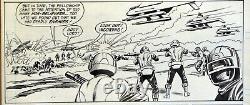 Curt Swan Original Art 1988 Action 611 Superman Double Page Spread