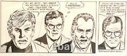 Curt Swan Original Art 1988 Action 611 Superman Double Page Spread