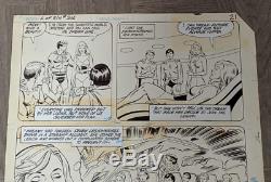 Curt Swan Original Interior Art Legion of Super-Heroes #306 pg 16 DC 1983 RARE