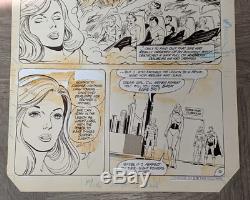 Curt Swan Original Interior Art Legion of Super-Heroes #306 pg 16 DC 1983 RARE