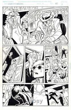 Cyclops Uncanny Origins #1 Original Art Page Dave Hoover Marvel Comics X-men