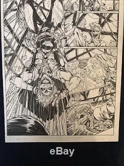 D. C. Teen Titans Issue 15 Page 15 Original Artwork Brett Booth