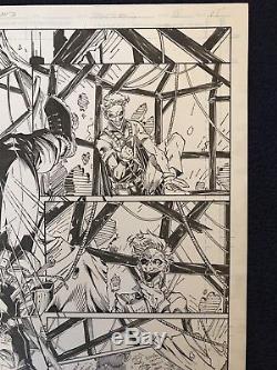D. C. Teen Titans Issue 15 Page 15 Original Artwork Brett Booth