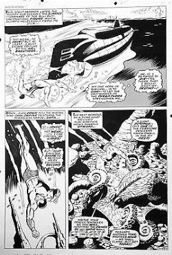 DAN ADKINS SUB-MARINER Tales To Astonish #93 Original Comic Silver Age Art 1967