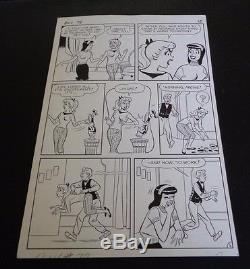 DAN DeCARLO Original Art! Betty & Veronica #78 June 1962, page 5 The Routine