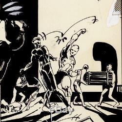 DAREDEVIL #185 Klaus Janson Original Art, Frank Miller story