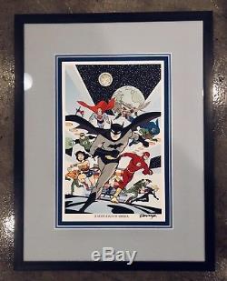 DARWYN COOKE Justice League FRAMED & SIGNED Limited Edition Art Print