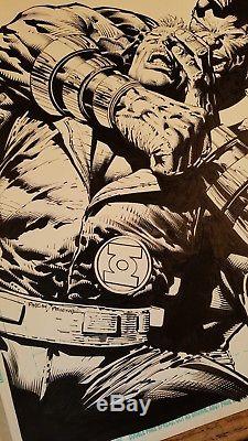 DAVID FINCH Justice League International 9 COVER Richard Friend inks