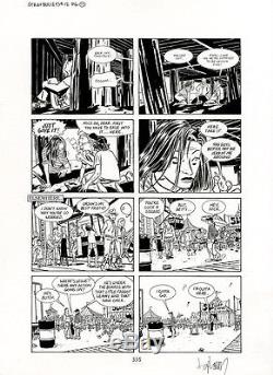 DAVID LAPHAM Stray Bullets #12 p17 ORIGINAL COMIC ART