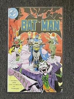 DC BATMAN #321 ORIGINAL ART COVER RECREATION 11x17 JOKER SIGNED WALT SIMONSON