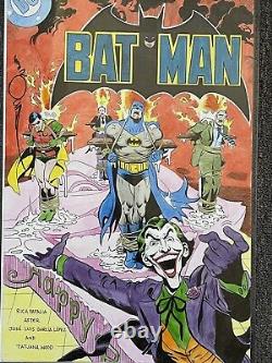 DC BATMAN #321 ORIGINAL ART COVER RECREATION 11x17 JOKER SIGNED WALT SIMONSON