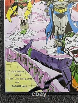 DC BATMAN #321 ORIGINAL ART COVER RECREATION 11x17 JOKER SIGNED WALT SIMONSON