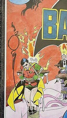 DC BATMAN #321 ORIGINAL ART COVER RECREATION 11x17 JOKER SIGNED WALT SIMONSON