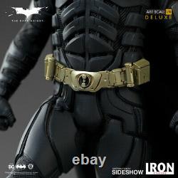 DC Batman Deluxe Dark Knight Iron Studios Art Scale 1/10 Statue New In Stock