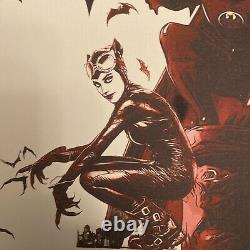 DC Catwoman Batman Animated ORIGINAL COMIC ART Chris Conidis