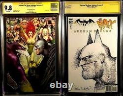 DC Comics BATMAN MAXX ARKHAM DREAMS #1 CGC SS 9.8 Virgin + Original Art Sketch 1