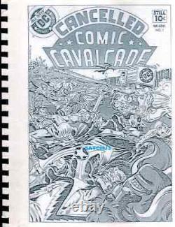DC Comics Cancelled Comic Cavalcade Volumes #1 And #2 Reprint Set Rare Classic