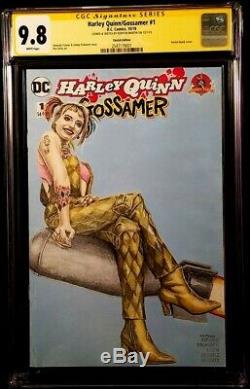 DC Comics HARLEY QUINN GOSSAMER #1 CGC SS 9.8 Original Art Sketch BATMAN JOKER 2