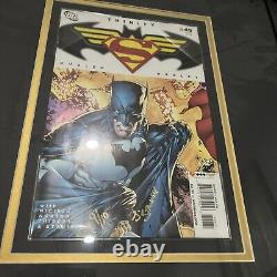 DC Comics John Stanisci Signed Framed 18 By 22 Trinity #49