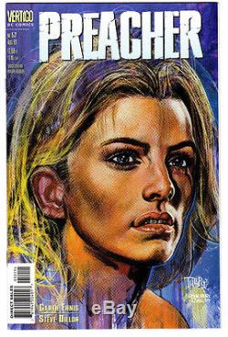 DC Vertigo PREACHER #52 Steve Dillon ORIGINAL ART Garth Ennis 1999 Tulip & Amy