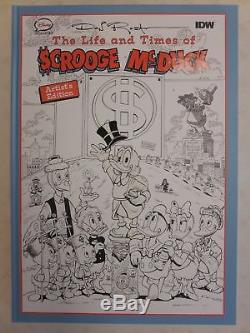 DON ROSA ARTIST EDITION Life & Times of SCROOGE McDUCK HUGE! IDW Sealed