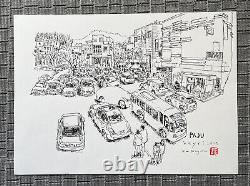 DONG HO KIM Paju Heyri Art Village 2019 Original Drawing Illustration Art