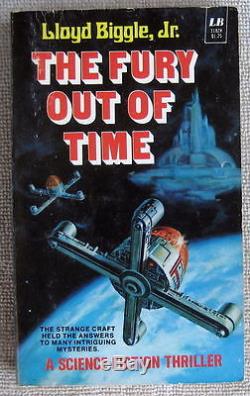 Doug Beekman Sf Paperback Cover Painting Fury Out Of Time