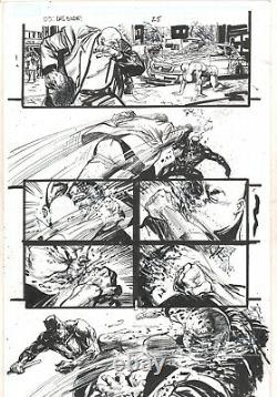 Daredevil End of Days #1 p. 25 Kills Kingpin art by Klaus Janson Bill Sienkiewicz