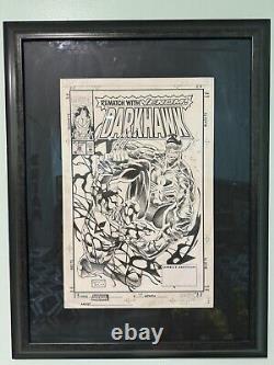 Darkhawk 36 Original Comic Art Cover! Venom