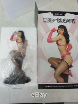 Dave Stevens BETTIE PAGE Pin-Up STATUE # 10 LARGE 14 Figure ROCKETEER BETTY
