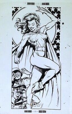 Dave Stevens Phantom Lady Who's Who In DC Universe Pin-up Art Transparency