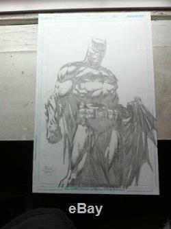 David Finch Batman Full Cover Quality Original Commission -11 X 17- Amazing