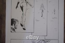 David Finch Ultimate X-Men Issue 38, Page 17 Original Art Wolverine, Jean Grey