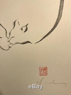 David Mack original art for Neil Gaiman Print