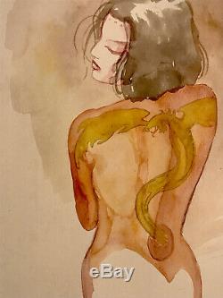 David Mack painting original art Kabuki cover comic book