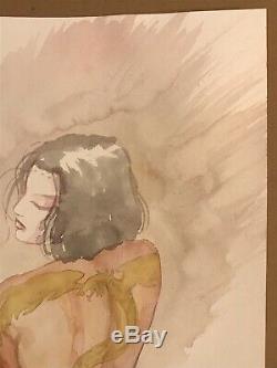 David Mack painting original art Kabuki cover comic book