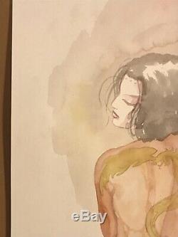 David Mack painting original art Kabuki cover comic book