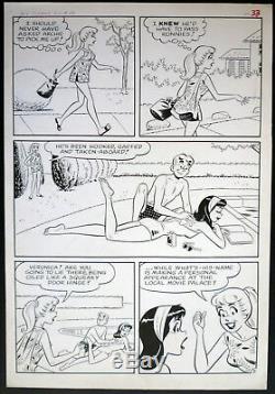 ++ DeCARLO 1963 6 PG. STORY SEXY VERONICA + BETTY IN SWIMSUITS FANTASTIC