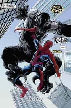 Deadpool Kills the Marvel Universe Again Original Comic Art Spider-Man vs Venom