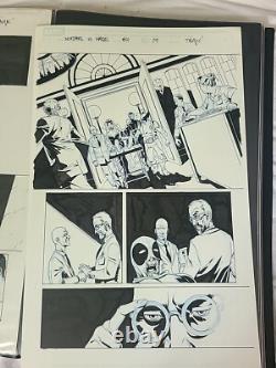 Deadpool Kills the Marvel Universe Original Comic Art Artwork Page 9 Issue # 1 Deadpool Kills the Marvel Universe Original Comic Art Artwork Page 9 Issue # 1