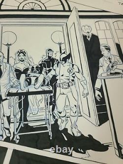 Deadpool Kills the Marvel Universe Original Comic Art Artwork Page 9 Issue # 1 Deadpool Kills the Marvel Universe Original Comic Art Artwork Page 9 Issue # 1