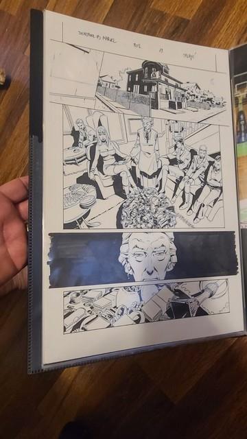 Deadpool Kills The Marvel Universe Original Comic Art Page 19 Issue # 2