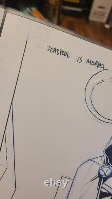 Deadpool Kills the Marvel Universe Original Comic Art Page 20 Issue # 2 Deadpool Kills the Marvel Universe Original Comic Art Page 20 Issue # 2