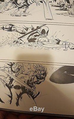 Deadpool Kills the Marvel Universe Original Comic Art Pg 11 Issue #4 Taskmaster